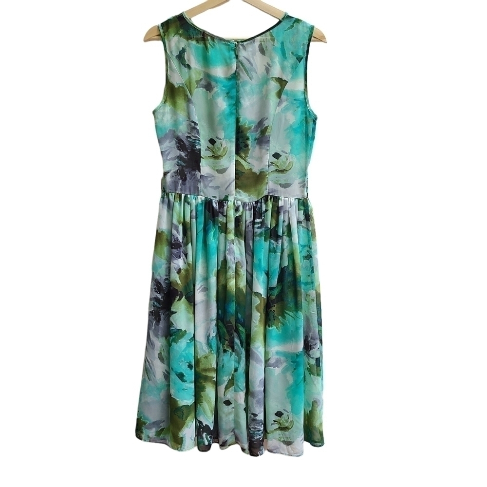 Isaac Mizrahi Sheer Floral Dress - Picture 2 of 7